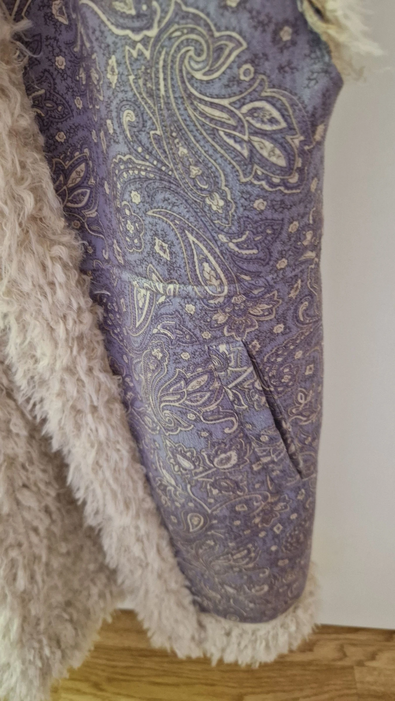 Dubbelzijdige vest van synthetische wol SLOWLOVE M NIEUW – photo 4